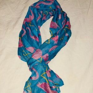 flamingo scarf